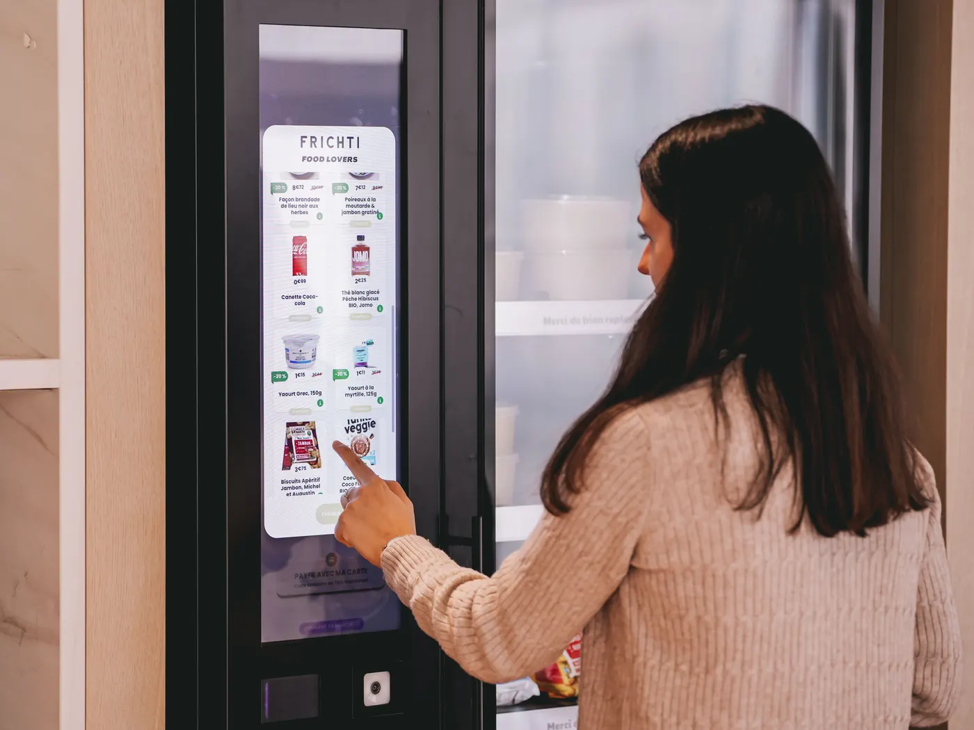 Frigo connecté Frichti